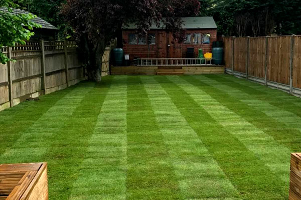 Previous TR Gardening project Example of previous TR Gardening work