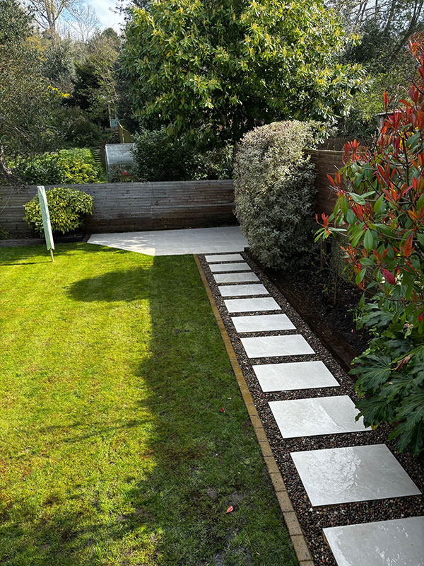 Previous TR Gardening project Example of previous TR Gardening work