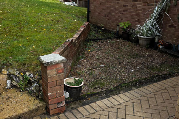 Previous TR Gardening project Example of previous TR Gardening work